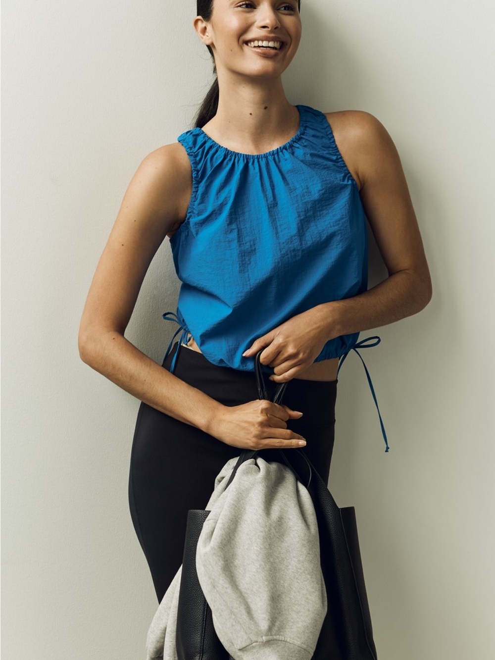 Anthropologie daily practice nylon tank